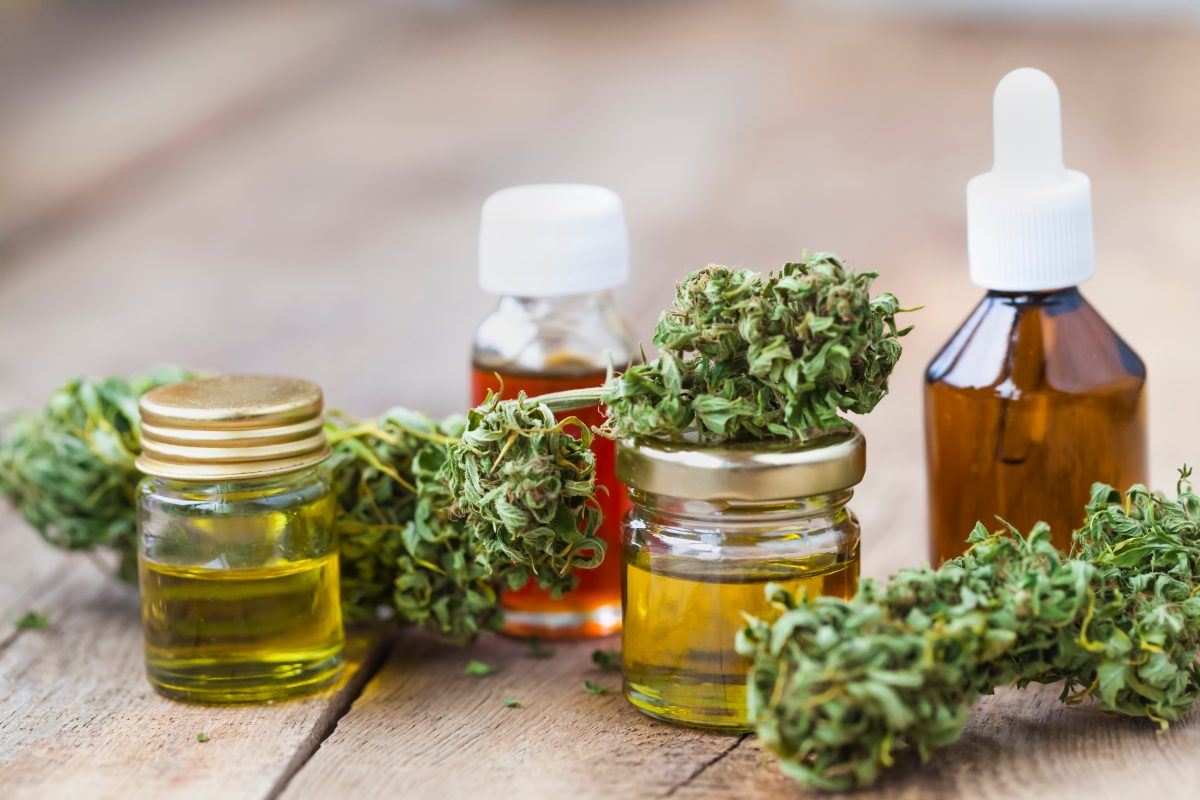 cannabis products and tinctures