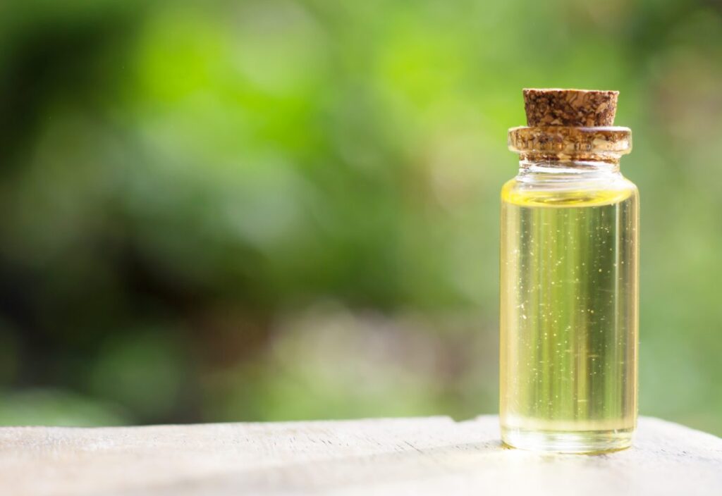 vial of cannabis oil