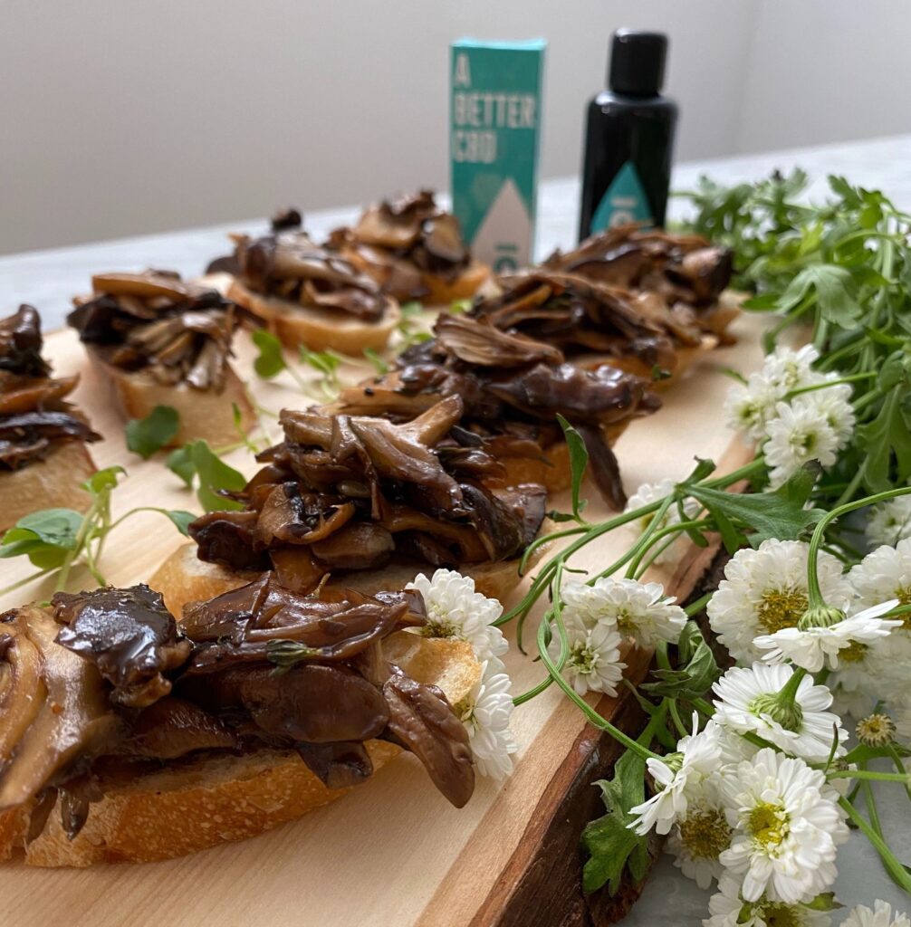 magnifica mushroom bruschetta